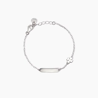 Mabina - Bracciale Lucky-Tag - Argento - Bambini
