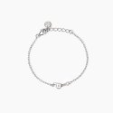 Mabina - Bracciale Neonato - Lettera P - Diamante Lab-Grown