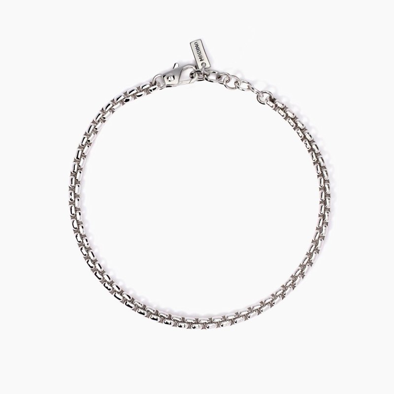Mabina - Bracciale Uomo Con Catena Veneta - Argento 925