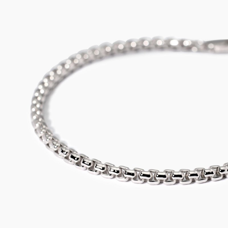 Mabina - Bracciale Uomo Con Catena Veneta - Argento 925