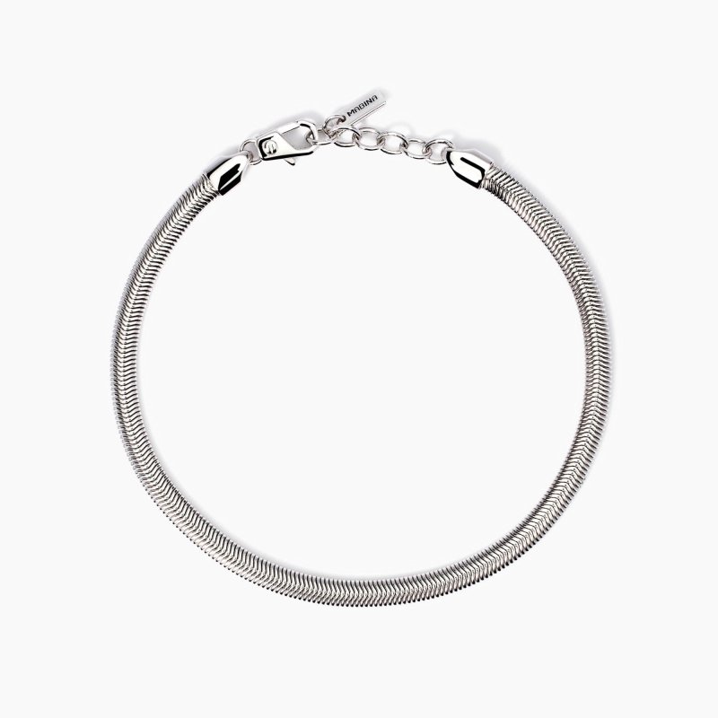 Mabina - Bracciale Uomo Con Catena Snake - Argento 925