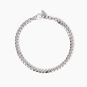 Mabina - Bracciale Uomo Con Catena Groumette - Argento 925