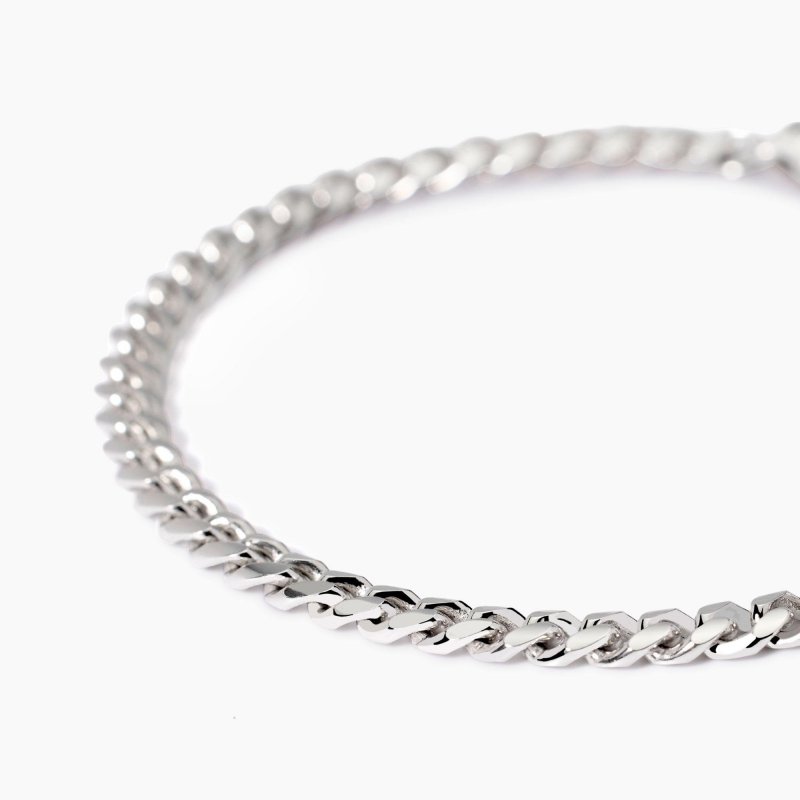 Mabina - Bracciale Uomo Con Catena Groumette - Argento 925