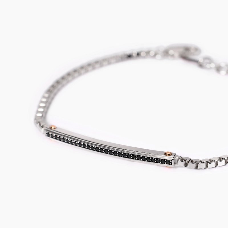 Mabina - Bracciale Cosmopolitan - Oro Rosa - Argento