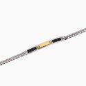 Mabina - Bracciale Uomo Rider - Argento - Zirconi