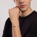 Mabina - Bracciale Uomo Rider - Argento - Zirconi