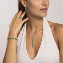 Mabina - Anello Con Fusion Stone - Verde - Argento