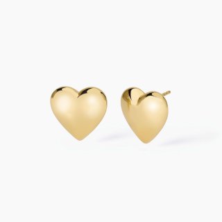Mabina - Orecchini Placcati Oro - Cuore - 18K