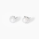 Mabina - Orecchini In Argento Con Perle Coltivate - Eleganza E Stile