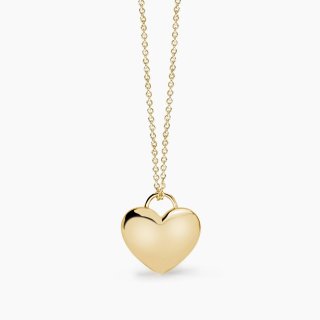 Mabina - Collana Placcata Oro Con Ciondolo Cuore Feeling - Argento 925 - Oro 18K
