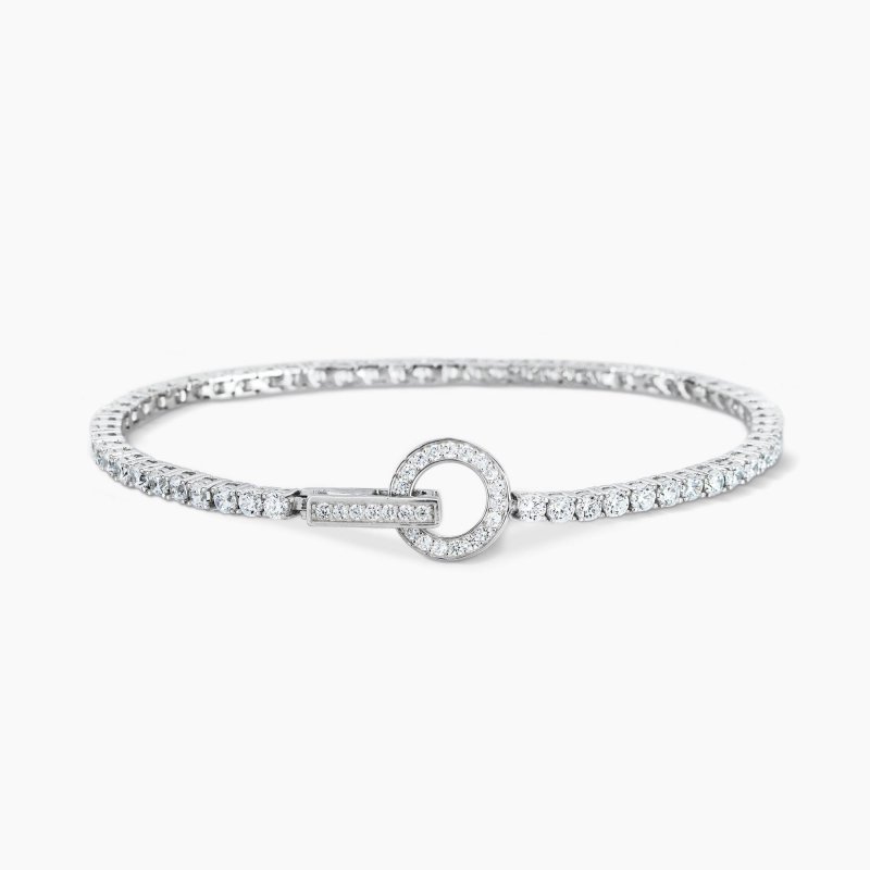 Mabina - Bracciale Tennis Con Zirconi - Argento 925 - Tennis Club