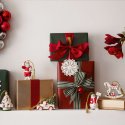 Annual Ornaments addobbo per albero Babbo Natale su slitta 7 cm