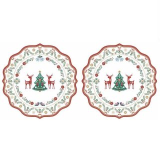 Easy Life - Set Di 2 Tovagliette - Pp - 34,5X34,5 Cm
