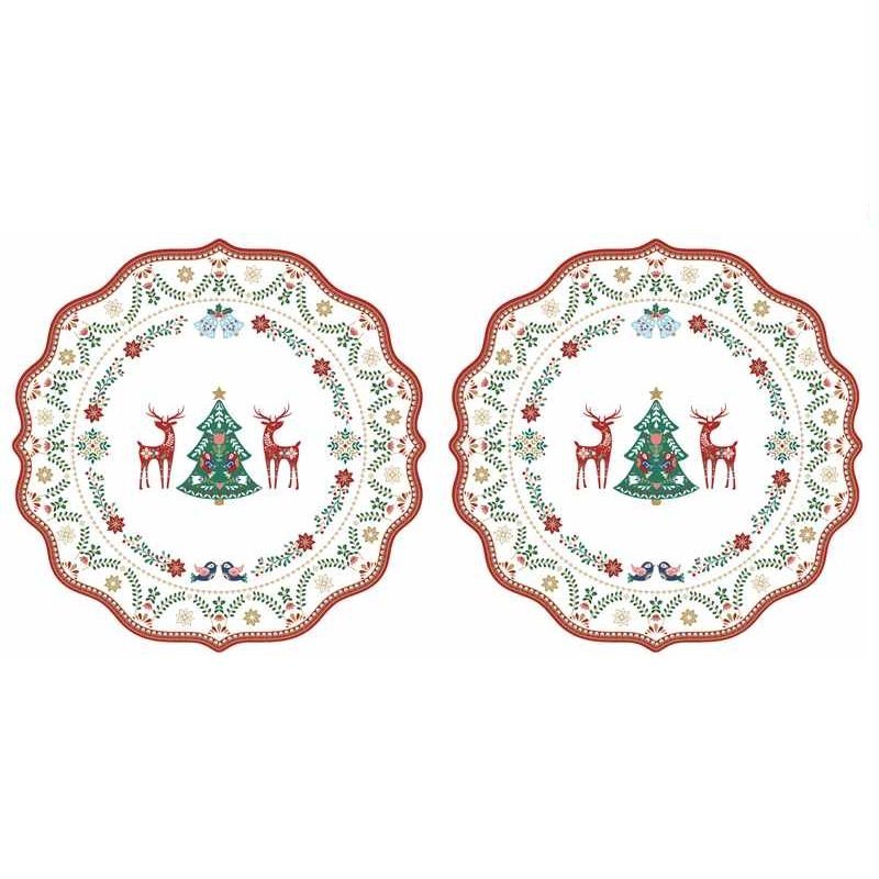 Easy Life - Set Di 2 Tovagliette - Pp - 34,5X34,5 Cm