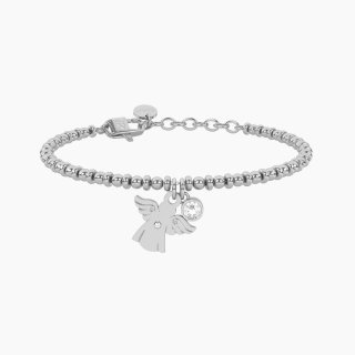 Kidult - Bracciale Sfere Con Angelo - Protezione