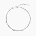 Kidult - Bracciale Regolabile Con Catena Rolò - Acciaio