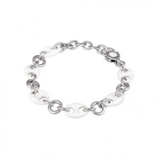 Chantecler - Bracciale Et Voilà Capriness - Argento - Smalto Bianco
