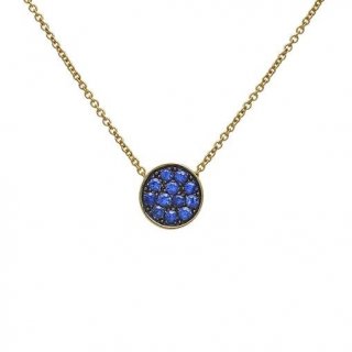 Chantecler - Ciondolo Paillettes - Collana 40-42Cm - Oro Giallo
