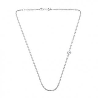 Chantecler - Catena Corta Rolò Doppia - Oro Bianco 18Kt