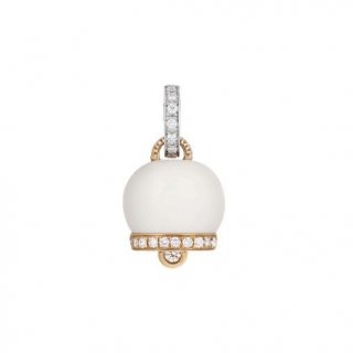 Chantecler - Ciondolo Campanelle - Oro Bianco - Diamanti