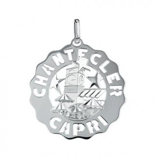 Chantecler - Ciondolo Et Voilà Logo - Argento - Gr 10,15