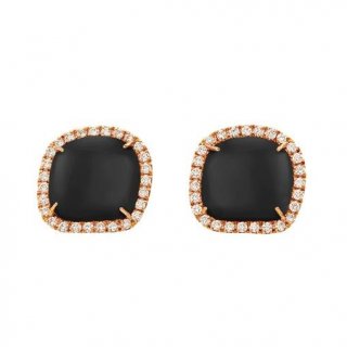 Chantecler - Orecchini Enchanté - Oro Rosa - Diamanti