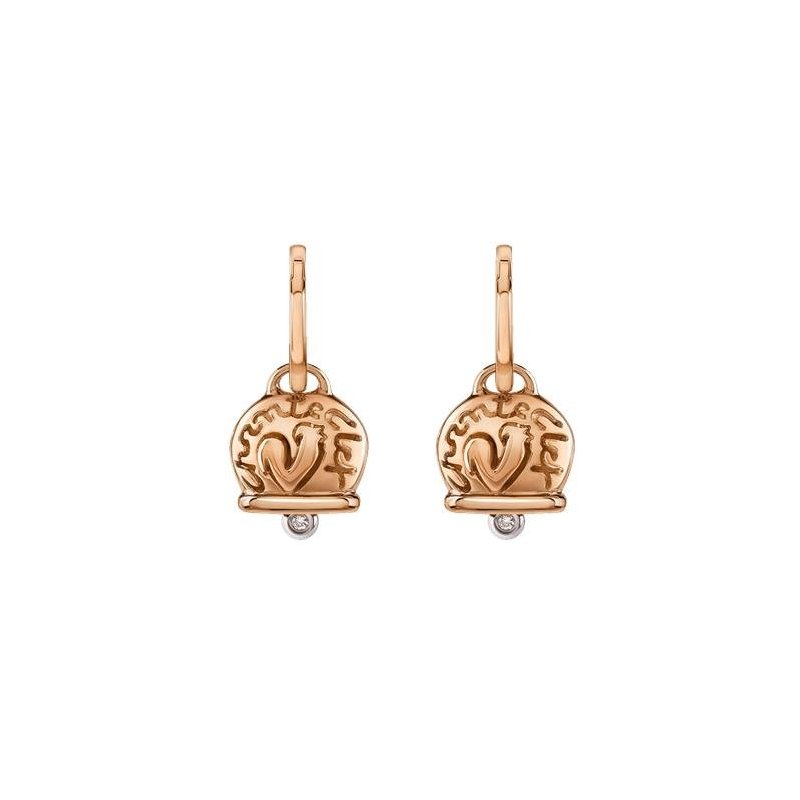 Chantecler - Orecchini Campanelle - Oro Rosa - Diamanti
