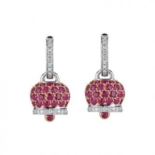 Chantecler - Orecchini Campanelle - Oro Rosa - Diamanti