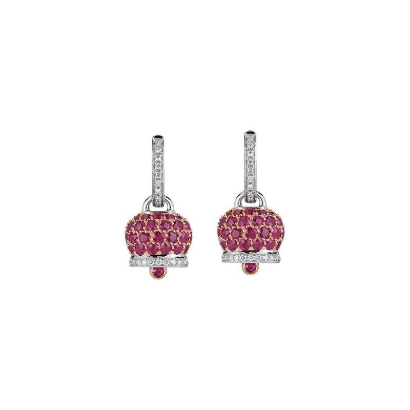 Chantecler - Orecchini Campanelle - Oro Rosa - Diamanti