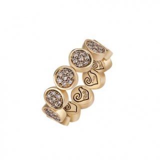 Chantecler - Anello Paillettes - Oro Giallo - Diamanti