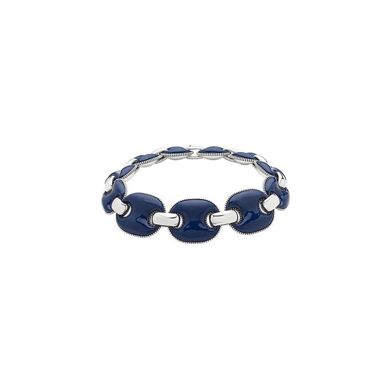 Chantecler - Collana Et Voilà Capriness - Argento - Smalto Blu