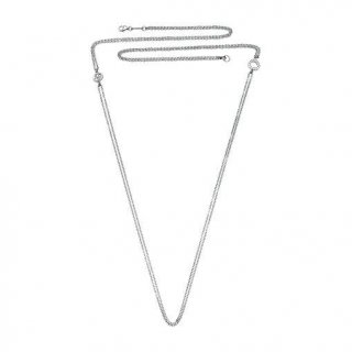 Chantecler - Catena Lunga Rolò - Argento - 80 Cm