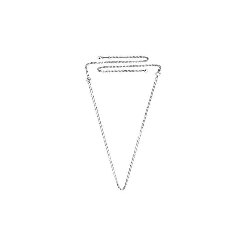 Chantecler - Catena Lunga Rolò - Argento - 80 Cm