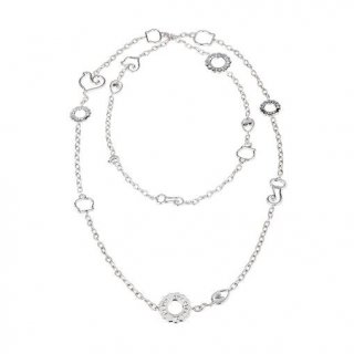 Chantecler - Collana Et Voilà - Argento - 100 Cm