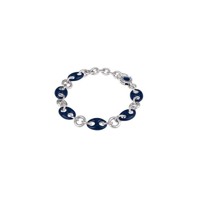 Chantecler - Bracciale Et Voilà Capriness - Argento - Smalto Blu