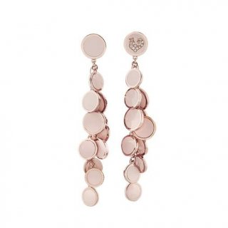 Chantecler - Orecchini Paillettes - Oro Rosa - Diamanti