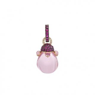 Chantecler - Ciondolo Joyful - Oro Rosa 18Kt - Diamanti
