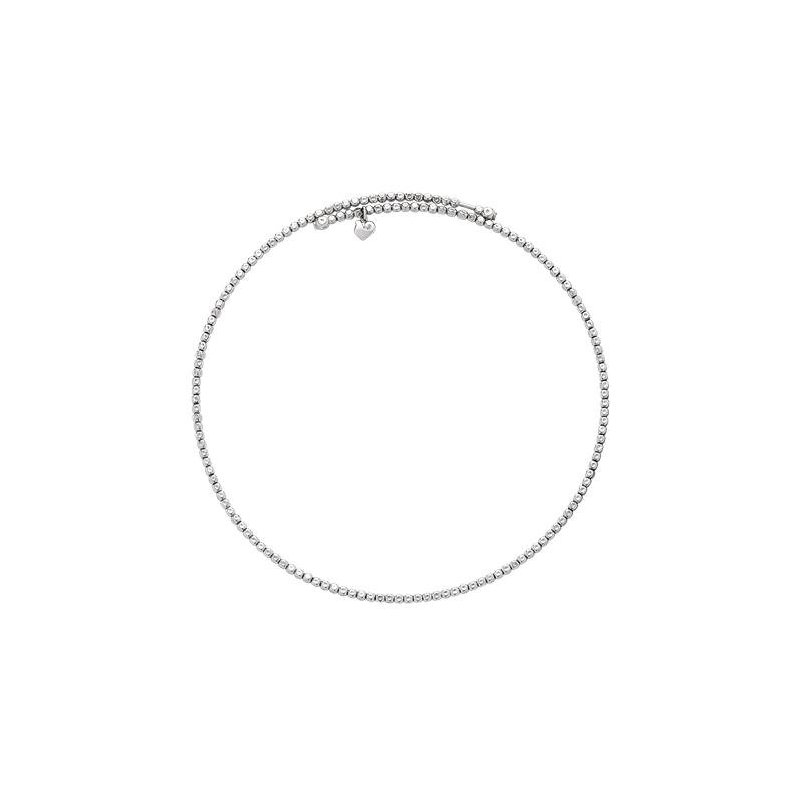 Chantecler - Collana Choker - Oro Bianco 9Kt - Acciaio