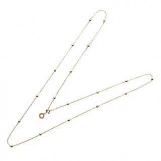 Chantecler - Catena Con Sferette - 80 Cm - Oro Rosa 9Kt