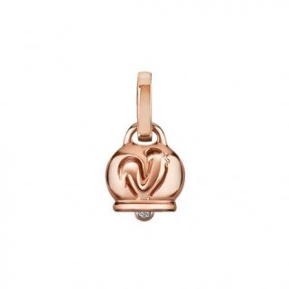 Chantecler - Ciondolo Campanella - Oro Rosa - Diamante