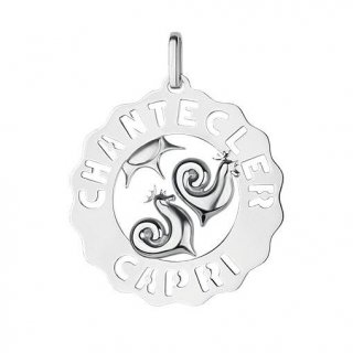 Chantecler - Ciondolo Et Voilà Logo - Argento - Gr 8,95