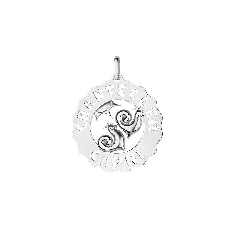 Chantecler - Ciondolo Et Voilà Logo - Argento - Gr 8,95