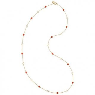 Chantecler - Catena Accessori - Oro Giallo 18Kt - Coralli Rossi
