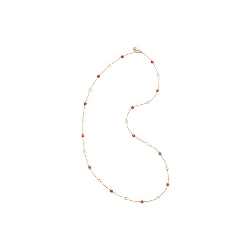 Chantecler - Catena Accessori - Oro Giallo 18Kt - Coralli Rossi