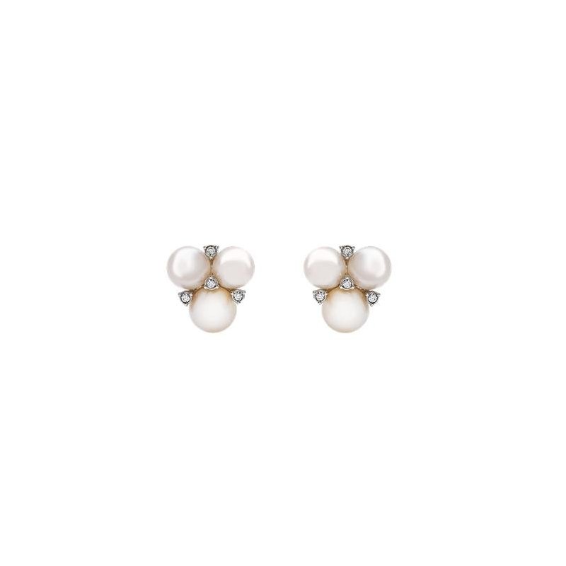 Chantecler - Orecchini Cherie - Oro Bianco - Diamanti