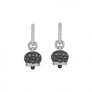 Chantecler - Orecchini Campanelle - Oro Bianco - Diamanti