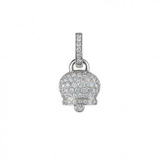 Chantecler - Ciondolo Campanella - Oro Bianco - Diamanti