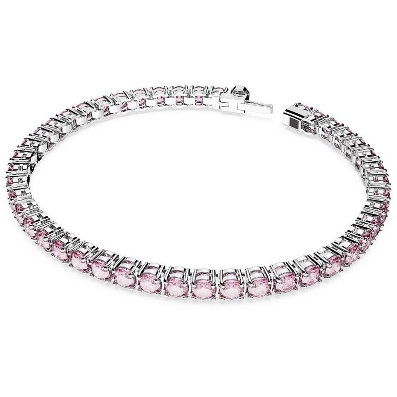 Swarovski - Bracciale Tennis - Argento 925 - Donna