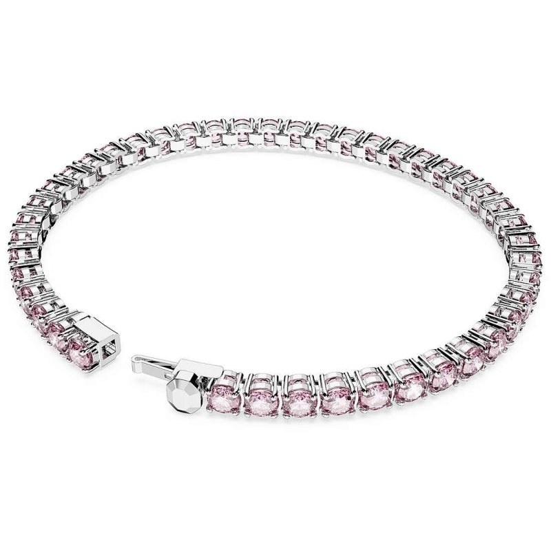 Swarovski - Bracciale Tennis - Argento 925 - Donna