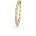 Swarovski - Anello Vittore - Oro - Bianco